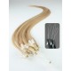 Vlasy pro metodu Micro Ring / Easy Loop / Easy Ring / Micro Loop 50cm – přírodní blond