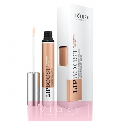 LIPBOOST objemový lesk na rty - caramel rose