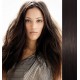 Vlasy pro metodu Pu Extension / TapeX / Tape Hair / Tape IN 40cm - přírodní černá