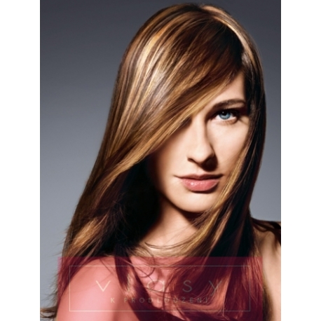 Clip in pramínek – REMY 100% lidské vlasy – světle hnědá