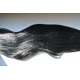 Clip in příčesek culík / cop 100% japonský kanekalon 60cm - černý