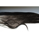 Clip in příčesek culík / cop 100% japonský kanekalon 60cm - přírodní černá