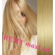 Clip in maxi set 73cm pravé lidské vlasy – REMY 280g – SVĚTLEJŠÍ BLOND